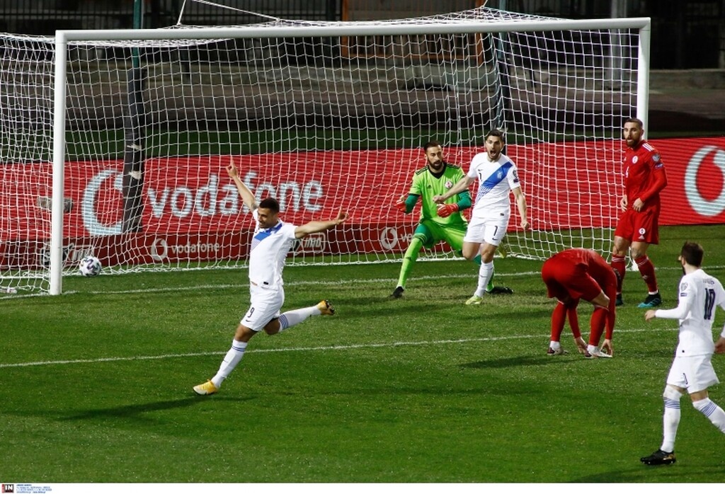 Ελλάδα-Γεωργία:  Αυτογκόλ-δώρο στην Τούμπα - Ισοφάριση με γκολάρα (video)