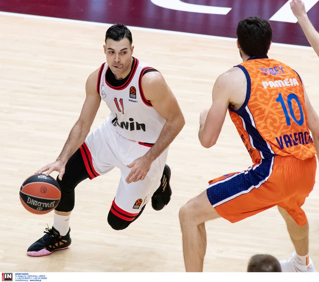 Βαλένθια-Ολυμπιακός 79-88: Δεν είχε άγχος και έφυγε με το «διπλό» (video+photos)