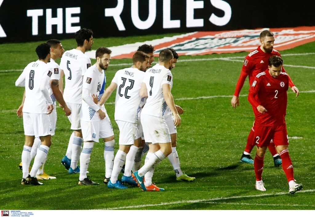 Ελλάδα-Γεωργία:  Αυτογκόλ-δώρο στην Τούμπα - Ισοφάριση με γκολάρα (video)