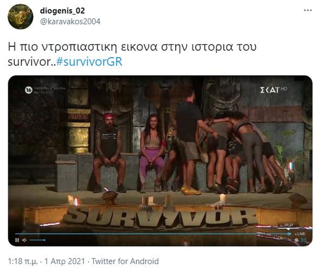 Survivor: Απίστευτη αποθέωση για Μαριάνθη - Άγριο κράξιμο σε «Κόκκινους»: «Σιχάματα» (photos+video)