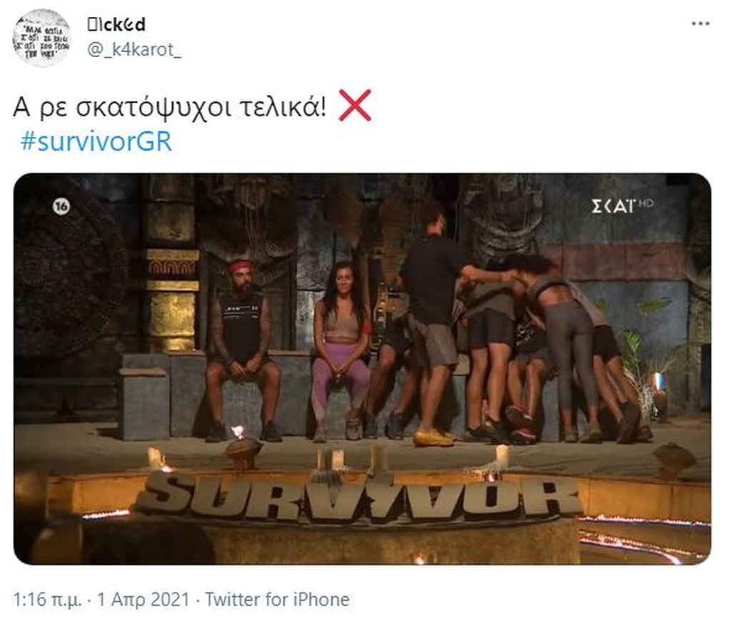 Survivor: Απίστευτη αποθέωση για Μαριάνθη - Άγριο κράξιμο σε «Κόκκινους»: «Σιχάματα» (photos+video)