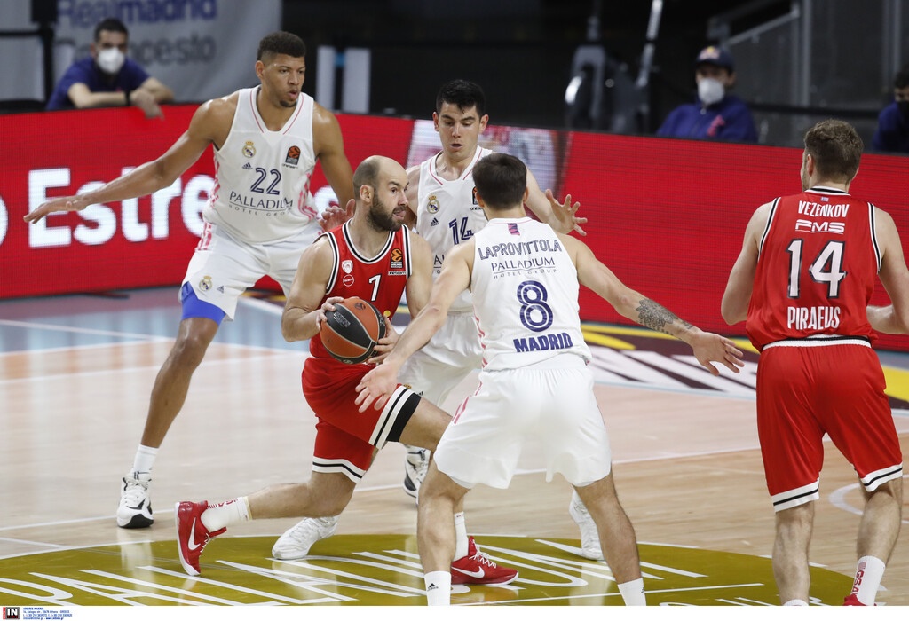 Ρεάλ-Ολυμπιακός 72-63: Η Ρεάλ το ήθελε περισσότερο