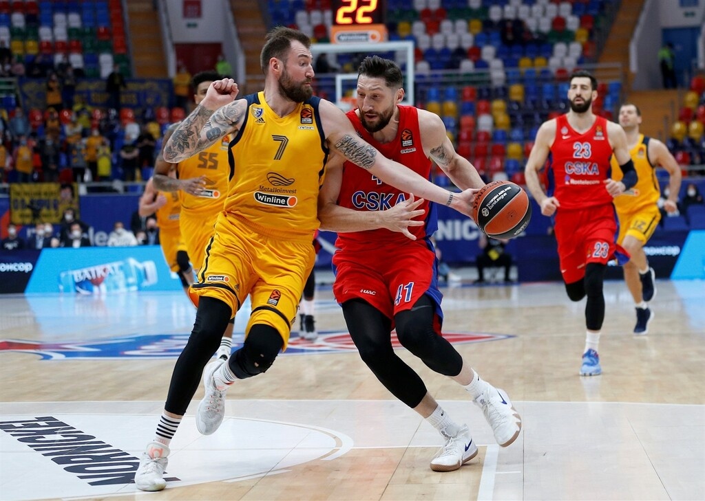 ΤΣΣΚΑ Μόσχας-Χίμκι 97-72: Με πλεονέκτημα έδρας στα play offs και χωρίς Τζέιμς