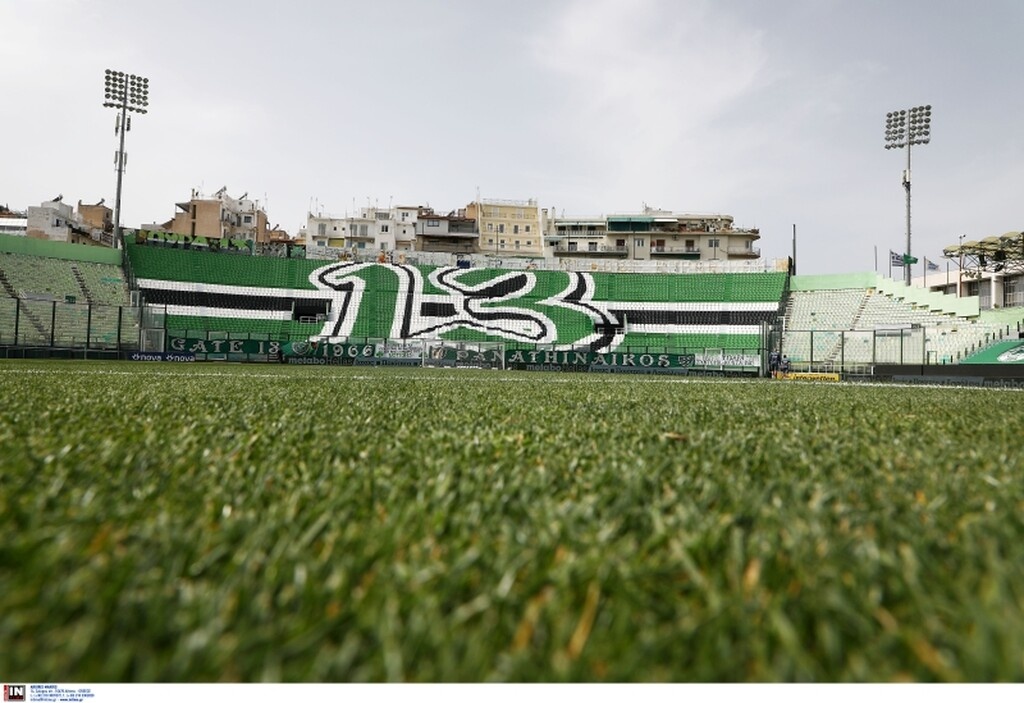 Παναθηναϊκός-ΠΑΟΚ: Η νέα όψη της Θύρας 13 - Εντυπωσιακό «γράφιτι» στο πέταλο (photos)