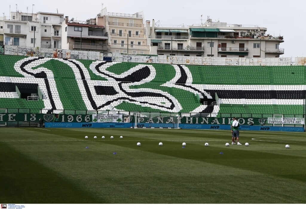 Παναθηναϊκός-ΠΑΟΚ: Η νέα όψη της Θύρας 13 - Εντυπωσιακό «γράφιτι» στο πέταλο (photos)