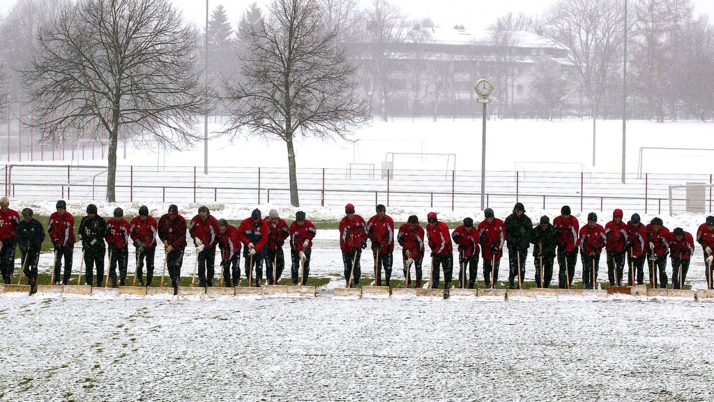 Champions League: Απίστευτες καταστάσεις - Το... έστρωσε στο Μόναχο (photos)