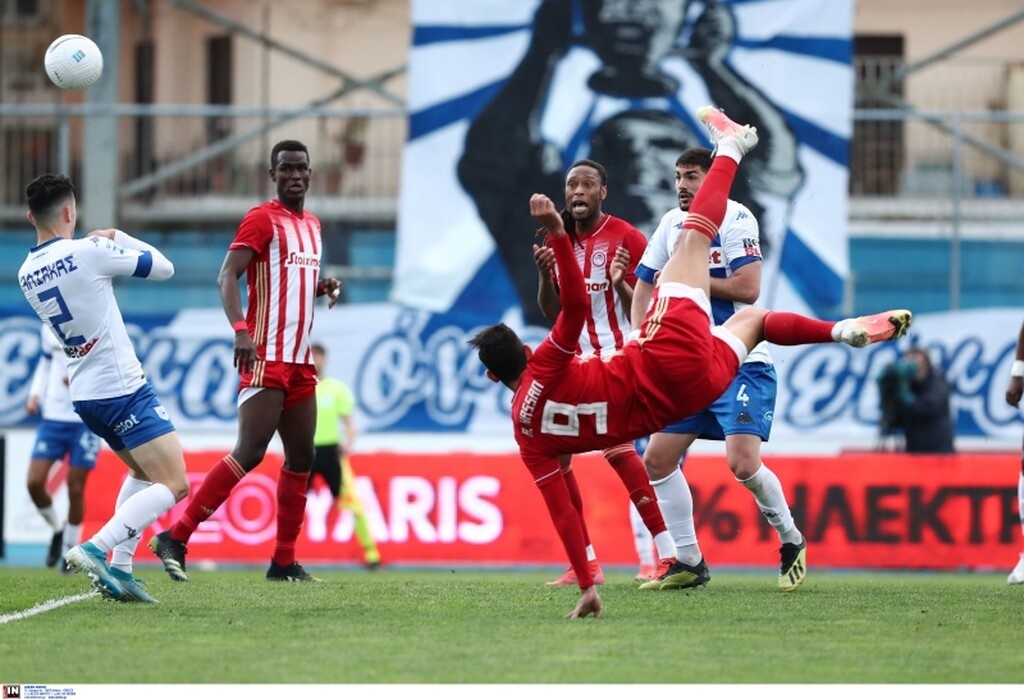 ΠΑΣ Γιάννινα-Ολυμπιακός: Το απίθανo γκολ του Χασάν - Σκόραρε με ψαλιδάκι (video)