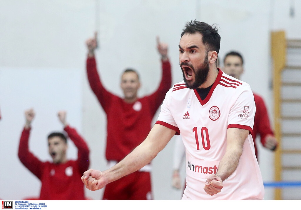 Volley League: Πρωταθλητής και μαθηματικά ο Ολυμπιακός