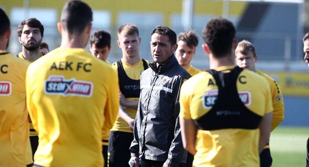 ΑΕΚ: Με Τσιγκρίνσκι η προπόνηση