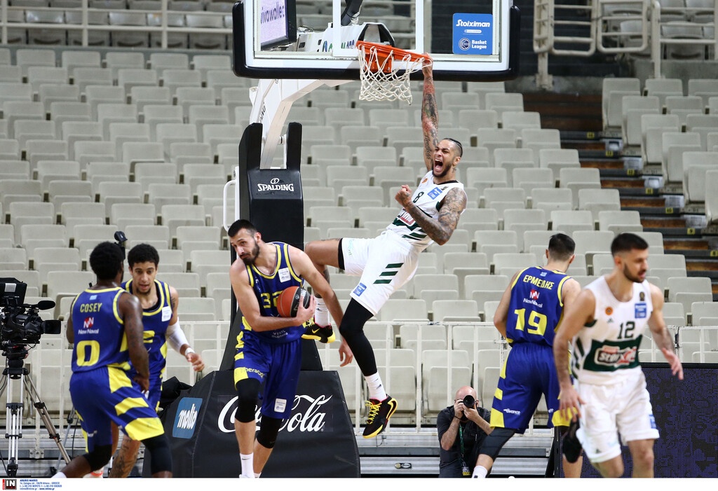 Παναθηναϊκός ΟΠΑΠ-Λαύριο 105-69: Αντίδραση με επίδειξη δύναμης (videos)