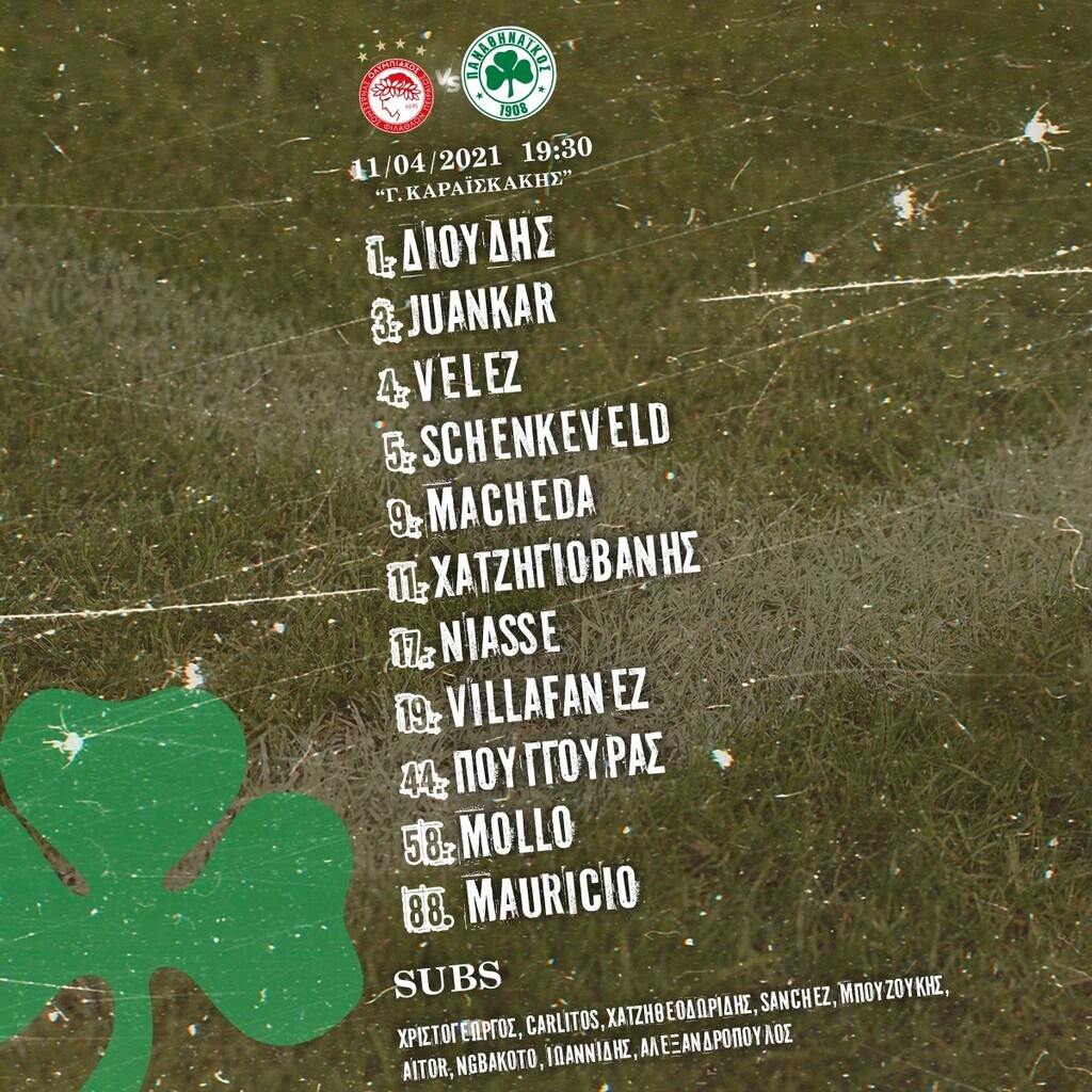 Ολυμπιακός-Παναθηναϊκός: Έτσι κατεβαίνουν οι «πράσινοι» στο ντέρμπι! (Photos)