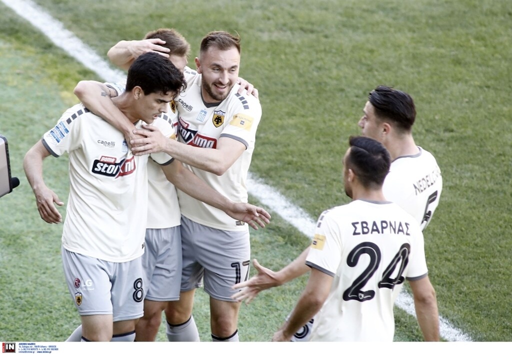 Άρης-ΑΕΚ: Σαρωτικό 0-3 στο ημίχρονο - Δόθηκε κι άλλο πέναλτι (videos)