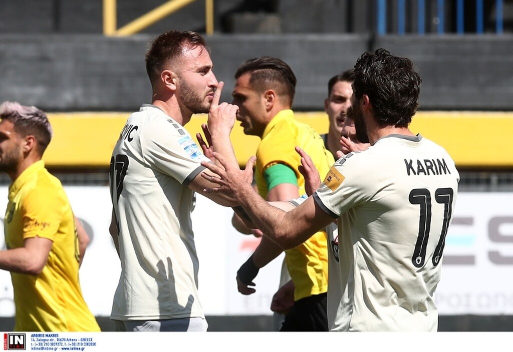 Άρης-ΑΕΚ: Από την άσπρη βούλα το γκολ του Τάνκοβιτς - Η φάση με το πέναλτι (video)