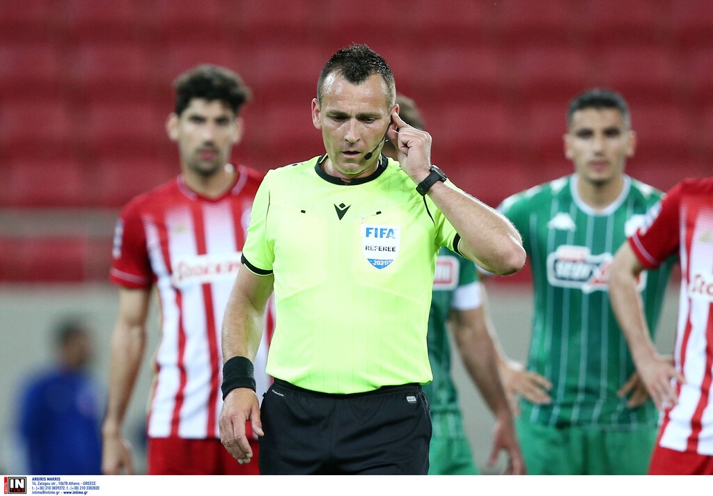 Ολυμπιακός-Παναθηναϊκός: Ακυρώθηκε κι άλλο γκολ του Ελ Αραμπί - Το VAR είδε το χέρι του Χασάν