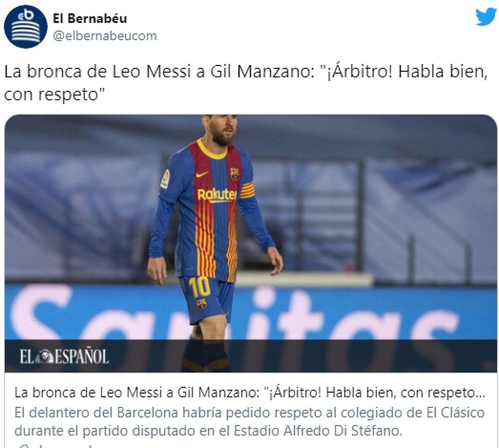 Μέσι: «Δείξε σεβασμό, να μιλάς καλά» - Η απάντηση του διαιτητή (photos+videos)