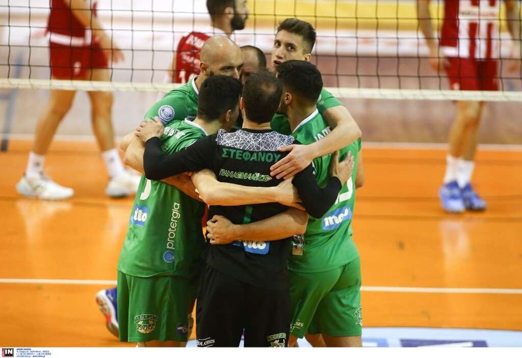 Παναθηναϊκός-Ολυμπιακός 3-2 σετ: Τον «κάρφωσε» με επική ανατροπή (photos+video)