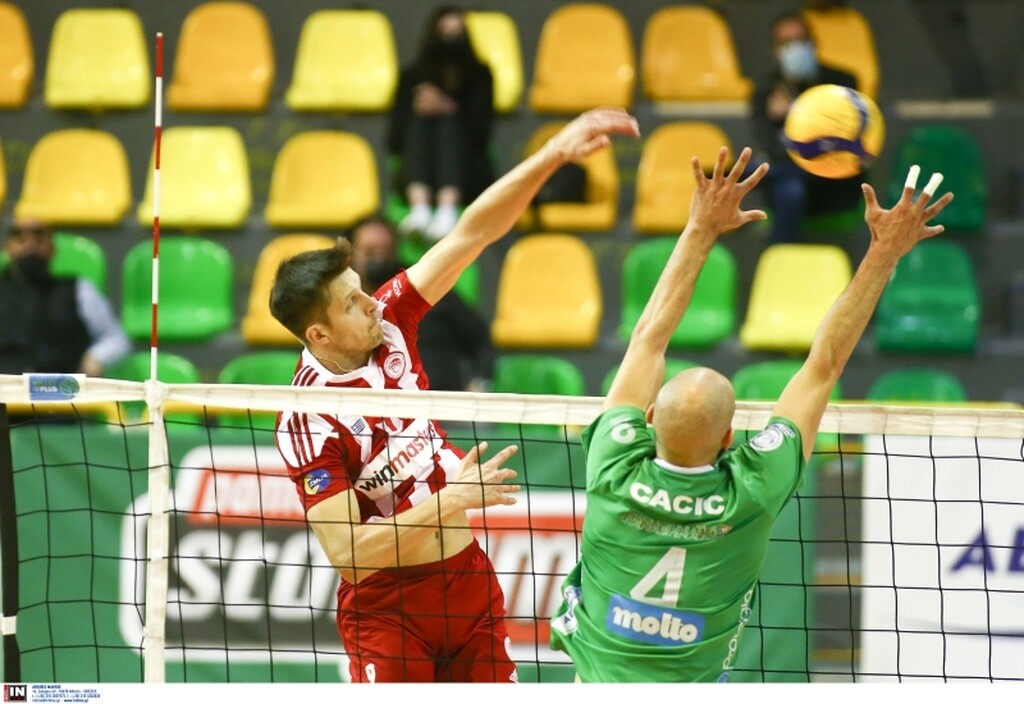Παναθηναϊκός-Ολυμπιακός 3-2 σετ: Τον «κάρφωσε» με επική ανατροπή (photos+video)