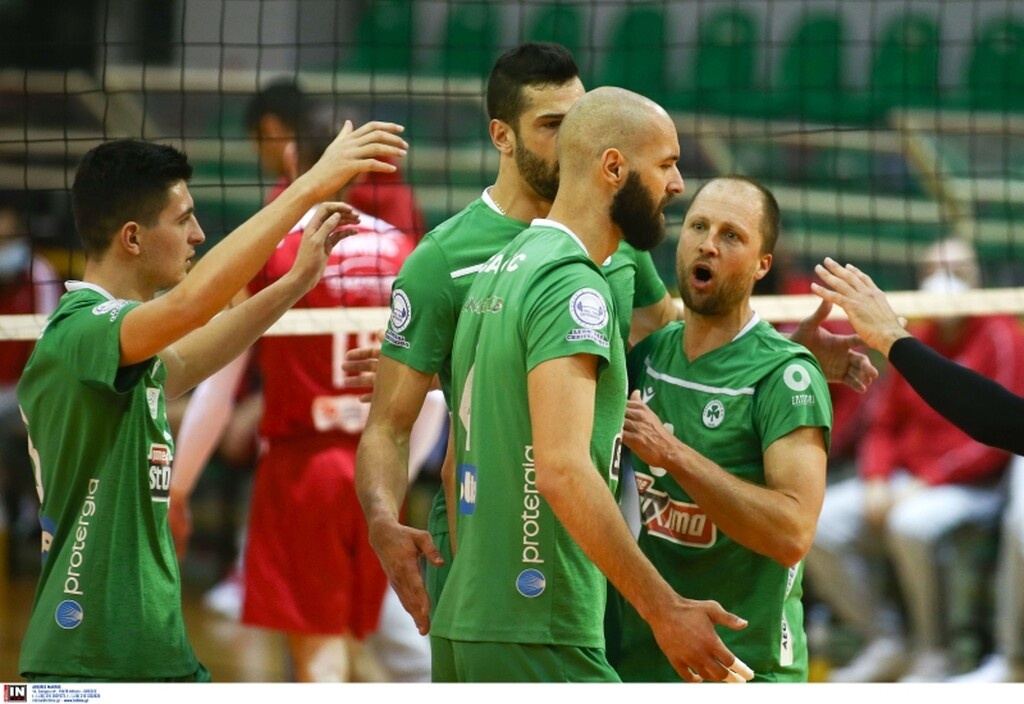 Παναθηναϊκός-Ολυμπιακός 3-2 σετ: Τον «κάρφωσε» με επική ανατροπή (photos+video)