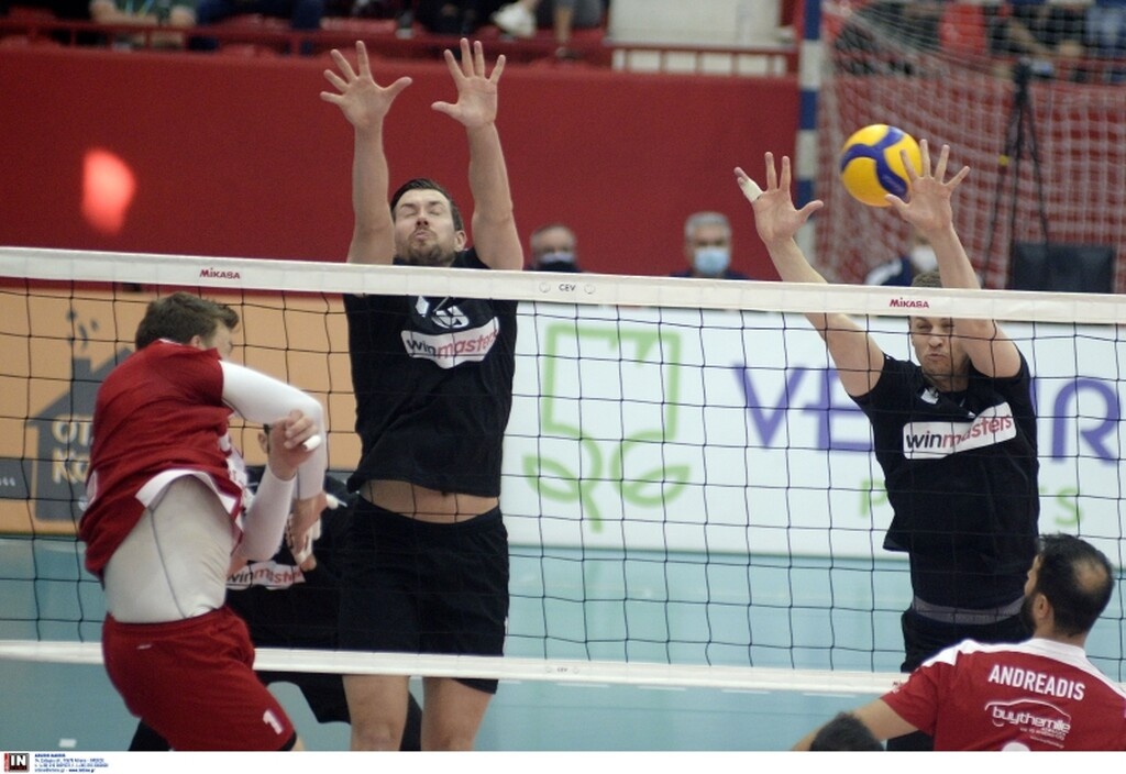 Volley League: «Πάρτι» τίτλου με ΠΑΟΚ ο Ολυμπιακός (photos+video)