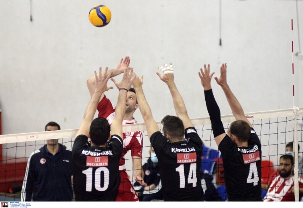 Volley League: «Πάρτι» τίτλου με ΠΑΟΚ ο Ολυμπιακός (photos+video)