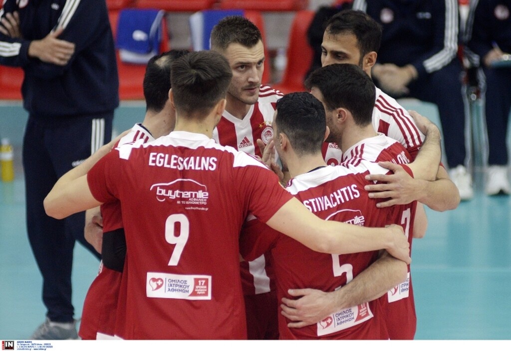 Volley League: «Πάρτι» τίτλου με ΠΑΟΚ ο Ολυμπιακός (photos+video)