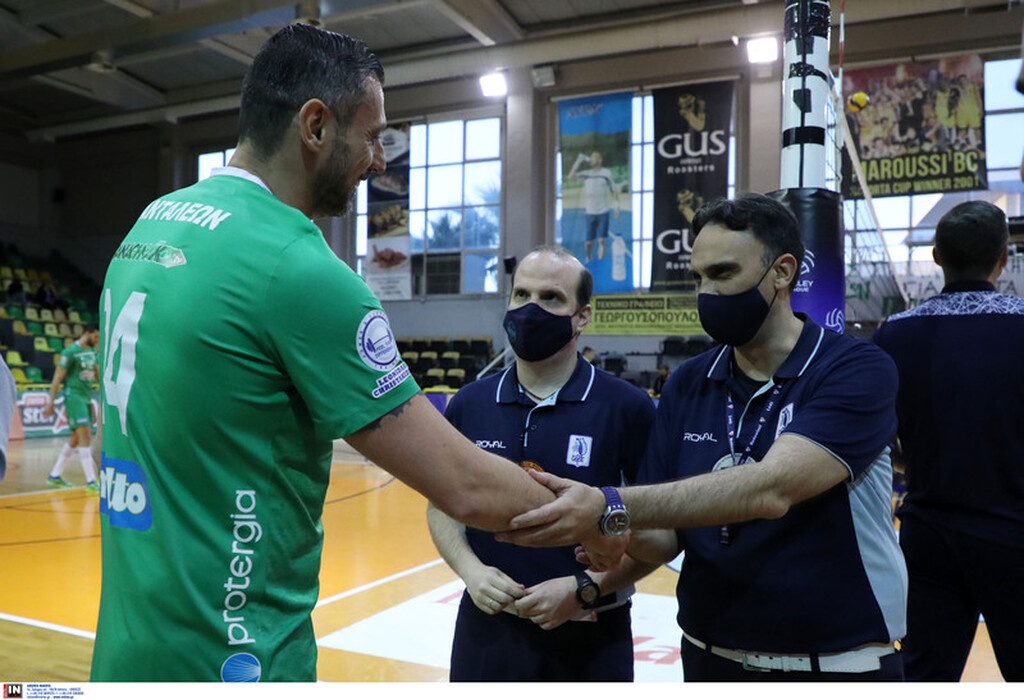 Volley League: Συγκινητικές στιγμές στο φινάλε της καριέρας του Πανταλέοντα (videos+photos)