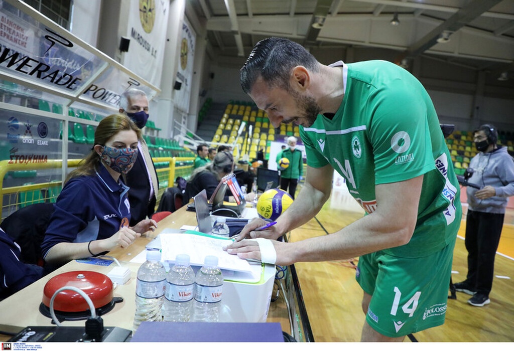 Volley League: Συγκινητικές στιγμές στο φινάλε της καριέρας του Πανταλέοντα (videos+photos)