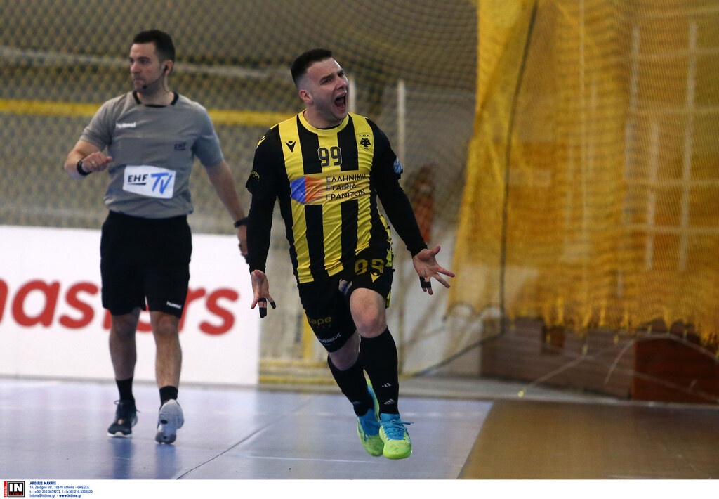 EHF European Cup: Μικρό προβάδισμα η ΑΕΚ για τελικό