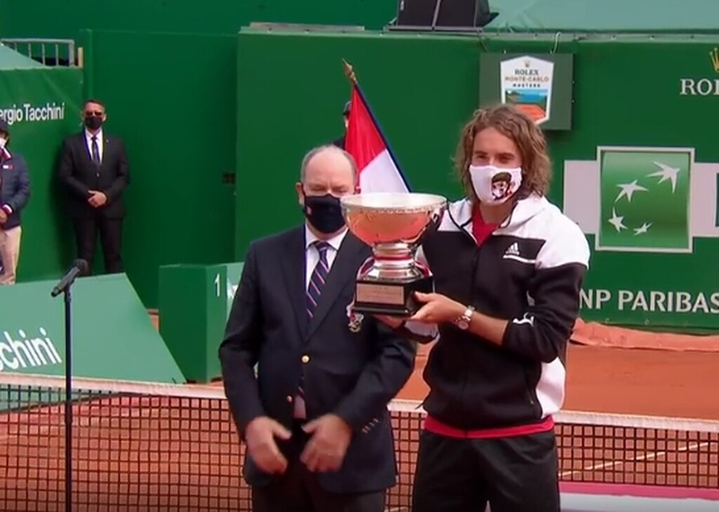 Στέφανος Τσιτσιπάς: Έτσι το σήκωσε στο Μόντε Κάρλο - Η στέψη και οι συγκινητικές δηλώσεις