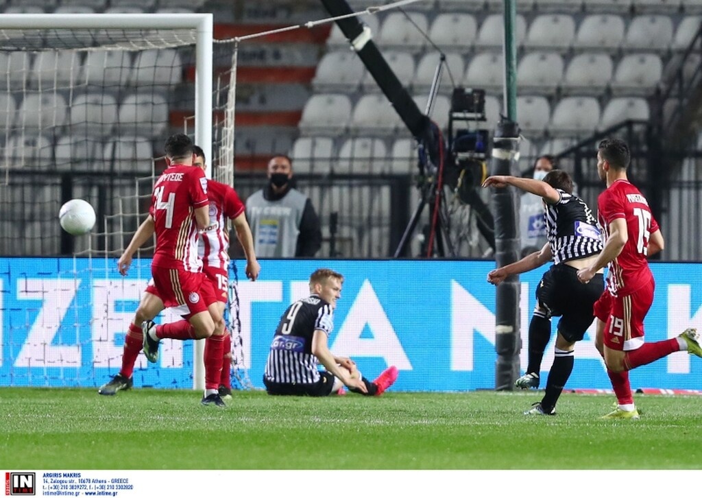 ΠΑΟΚ-Ολυμπιακός: Τραγικό λάθος ο Αβραάμ, γκολ ο Ζίβκοβιτς (videos+photos)