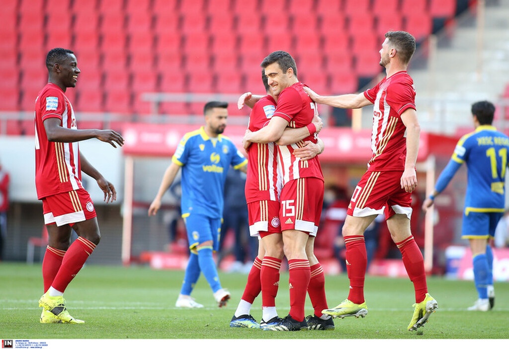 Ολυμπιακός - Αστέρας Τρίπολης 1-0: Επιστροφή με «υπογραφή» Παπασταθόπουλου