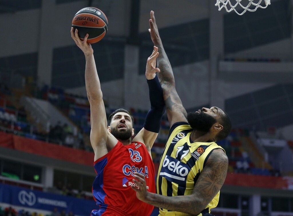 ΤΣΣΚΑ Μόσχας - Φενέρμπαχτσε 92-76: Με «καυτό» δίδυμο το 1-0 (videos)