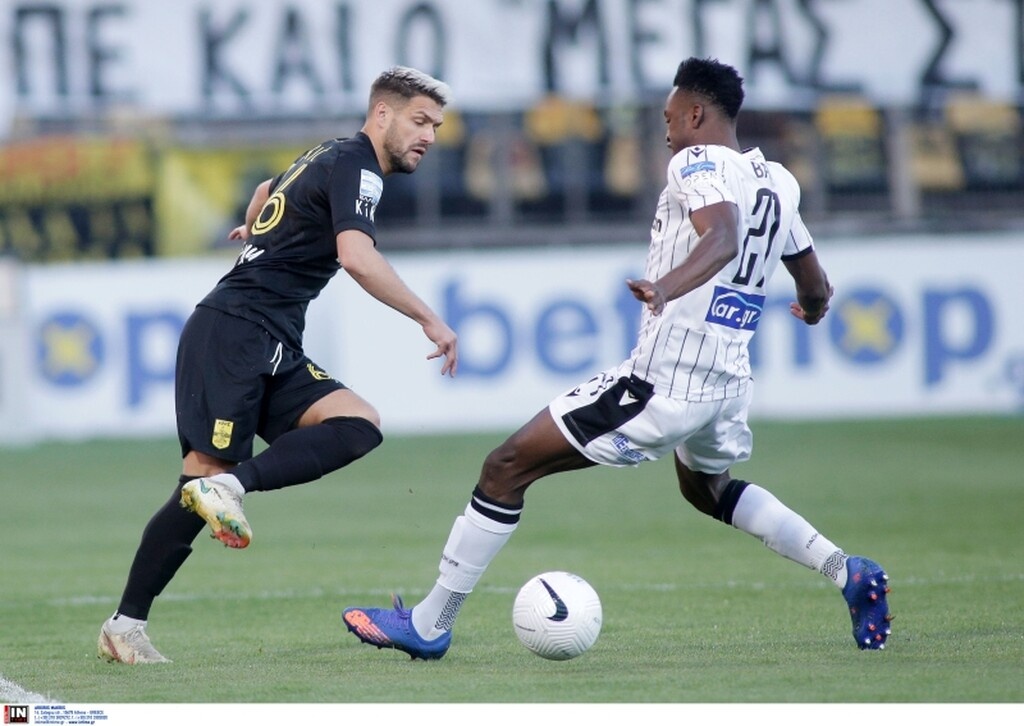 Άρης-ΠΑΟΚ: Τραγικό λάθος και γκολ ο Σβαμπ - Κερκίδα στις ταράτσες (photos+video)