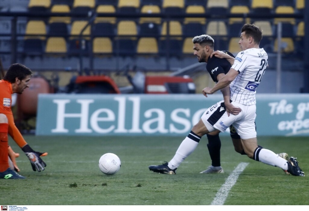 Άρης-ΠΑΟΚ: Τραγικό λάθος και γκολ ο Σβαμπ - Κερκίδα στις ταράτσες (photos+video)