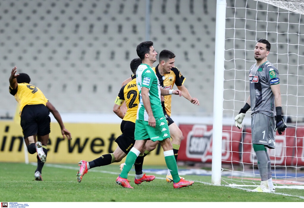 Το γκολ του Γκαρσία στο 92' υπέγραψε το ΑΕΚ-Παναθηναϊκός (video+photos)