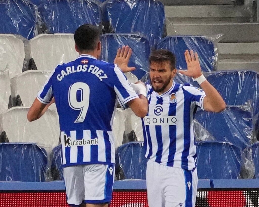 La Liga: Ανέβηκε 5η η Σοσιεδάδ, εύκολη επικράτηση για Γρανάδα (Photos)
