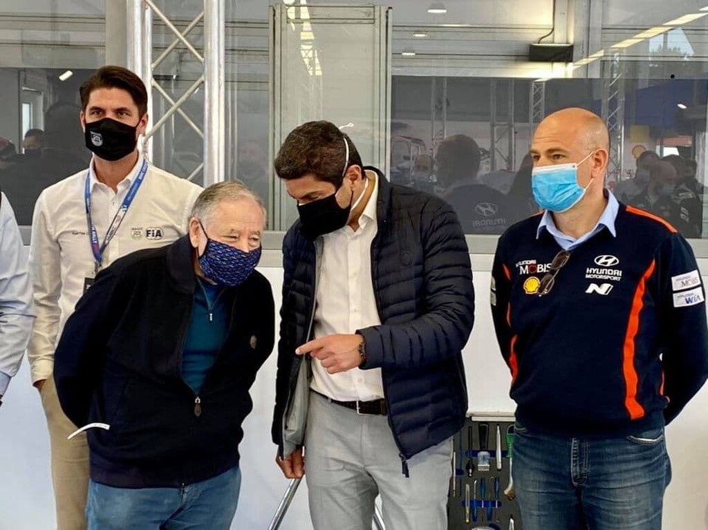 Ράλλυ Ακρόπολις: Συνάντηση Αυγενάκη με Ζαν Τοντ (photos)