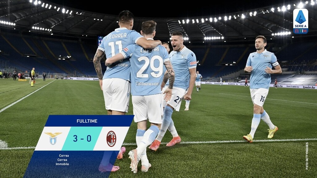Serie A: «Πάρτι» από την Λάτσιο και «σφαλιάρα» στην Μίλαν - Όλα τα γκολ και η βαθμολογία