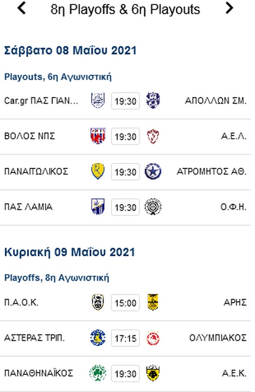 Super League: Σώθηκε ο Απόλλων Σμύρνης  - Η βαθμολογία και οι επόμενες αγωνιστικές (video+photos)