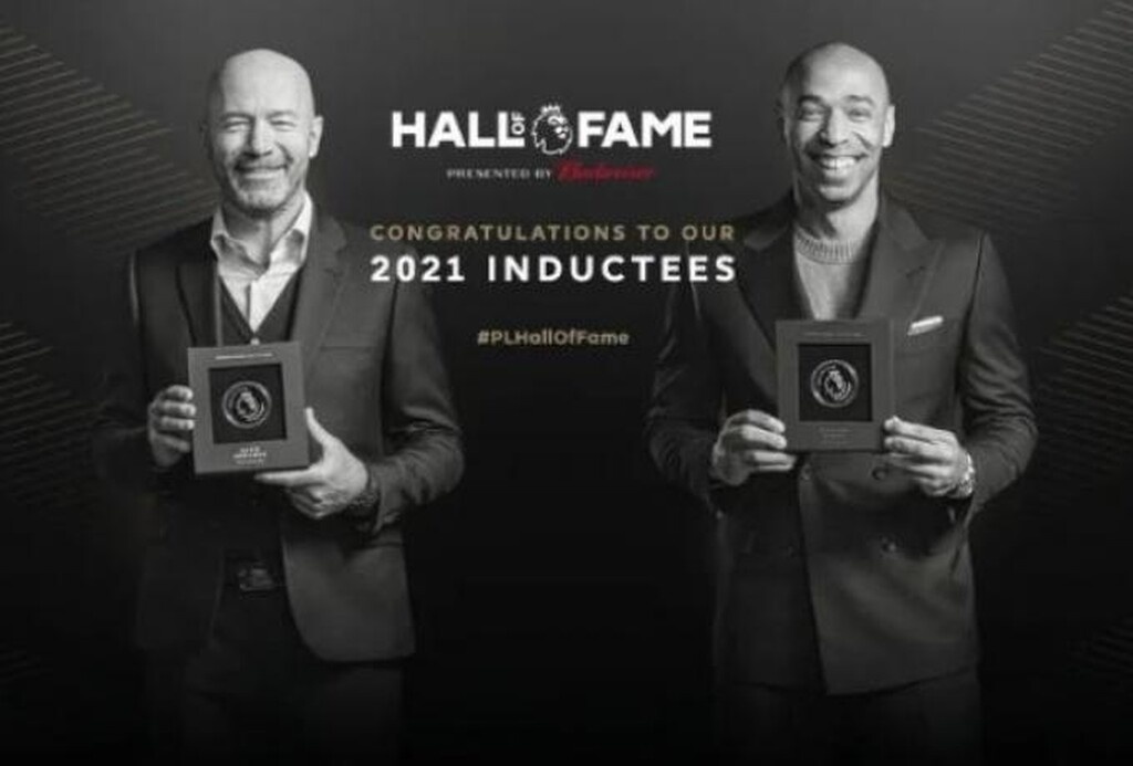 Premier League: Σίρερ και Ανρί οι πρώτοι παίκτες στο Hall of Fame (photos+video)