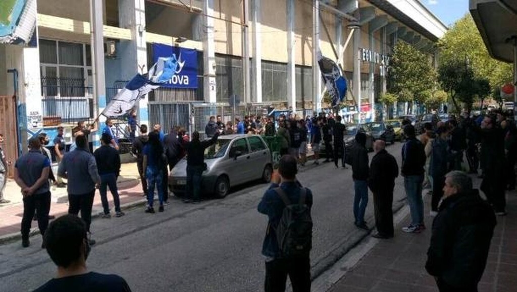 ΠΑΣ Γιάννινα: Οπαδοί στην προπόνηση - «Ντόπες» πριν τον ημιτελικό (photos)