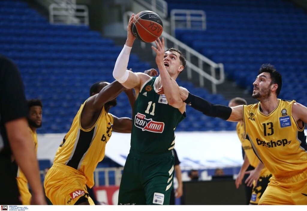 ΑΕΚ-Παναθηναϊκός 95-104: Κυριάρχος στο ΟΑΚΑ με Super Mario (videos)