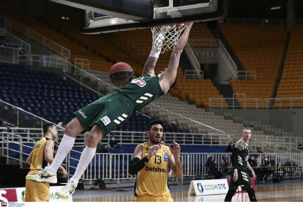 ΑΕΚ-Παναθηναϊκός 95-104: Κυριάρχος στο ΟΑΚΑ με Super Mario (videos)