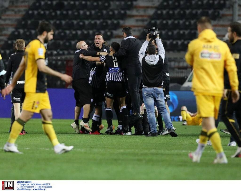 ΠΑΟΚ-ΑΕΚ: Έξαλλοι πανηγυρισμοί στην Τούμπα -  Η γκολάρα του Ζίβκοβιτς (videos+photos)