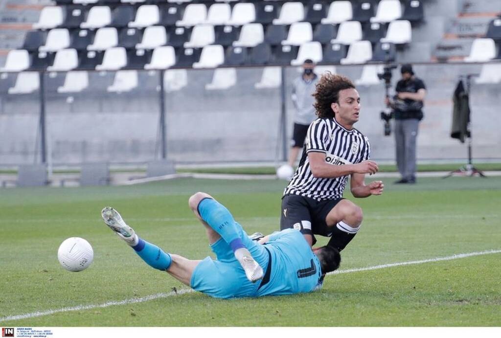 ΠΑΟΚ-ΑΕΚ: Απίθανη διπλή επέμβαση από τον... αιμόφυρτο Τσιντώτα (video+photos)