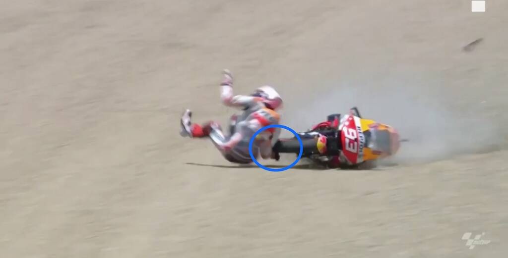 Moto GP: Νέο ατύχημα για Μαρκέθ - Τρομακτικές εικόνες (photos+video)