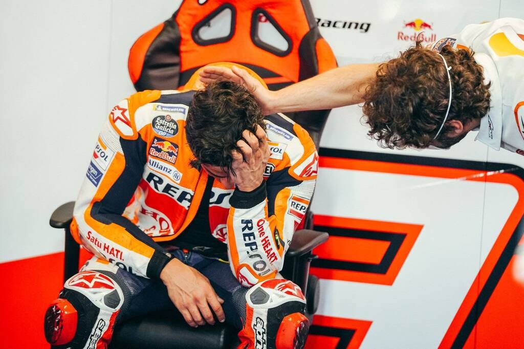 Moto GP: Νέο ατύχημα για Μαρκέθ - Τρομακτικές εικόνες (photos+video)