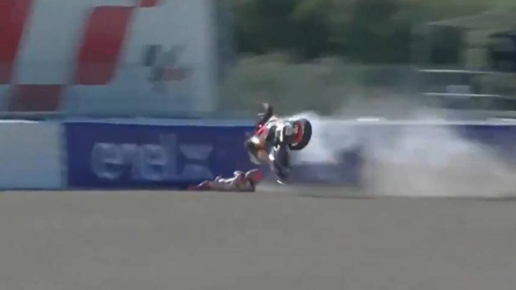 Moto GP: Νέο ατύχημα για Μαρκέθ - Τρομακτικές εικόνες (photos+video)