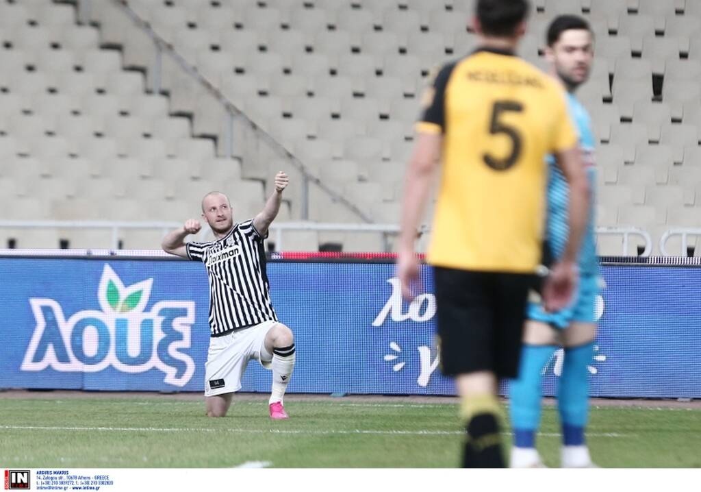 ΑΕΚ-ΠΑΟΚ: Ασπρόμαυρο ξέσπασμα και 0-2 - Δύο γκολ σε 4 λεπτά (photos+videos)