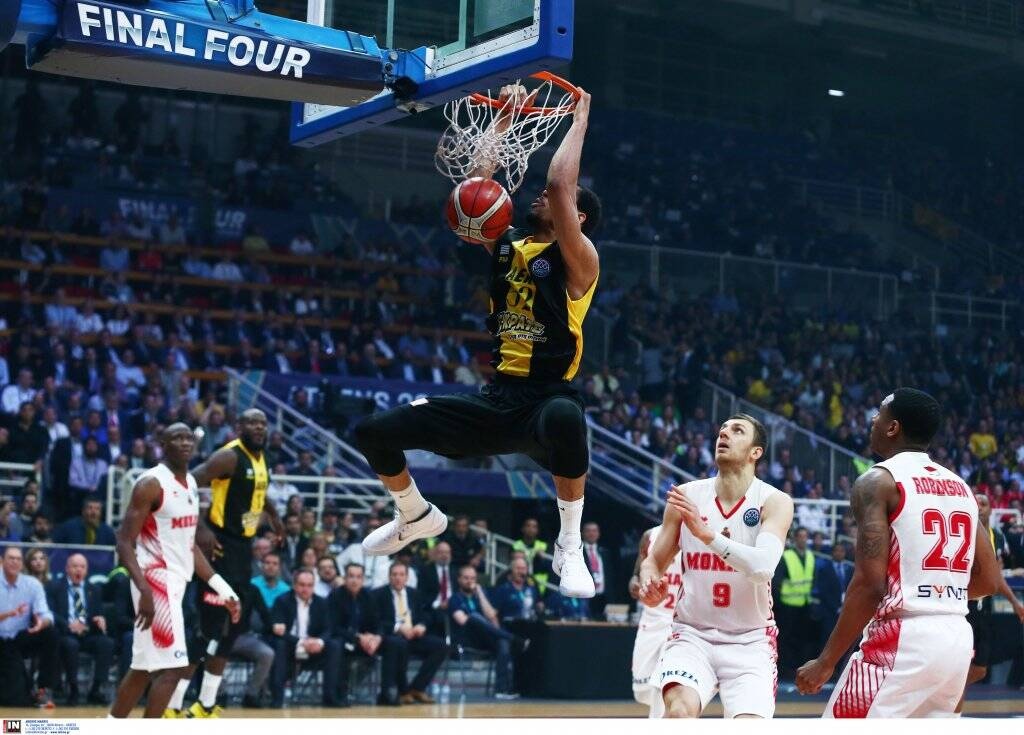 ΑΕΚ - Μονακό: Τελικός Basketball Champions League